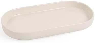 Elegant Ceramic Bathroom Vanity Tray with Beautiful Design