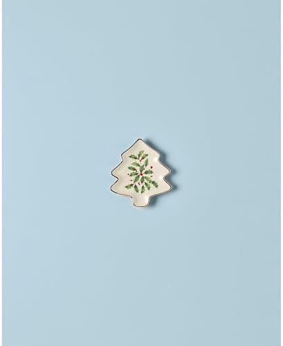 holiday tree shaped party plate