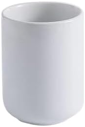 Modern Pure White Ceramic Handleless Mug