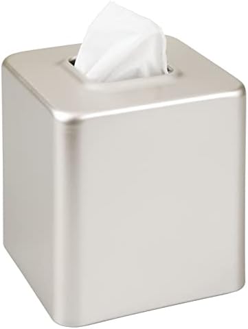mDesign Steel Square Tissue Holder