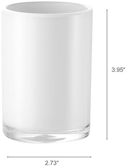 Stylish Shatterproof Premium Bathroom Tumbler for Modern Design