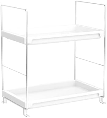 FSyueyun 2-Tier Sliver Bathroom Counter Organizer