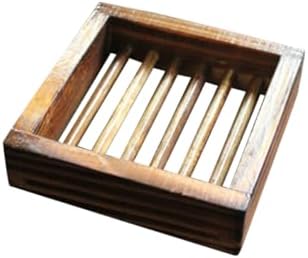 Sturdy Modern Wood Soap Storage Rack for Bathrooms