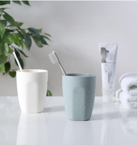 Simple Mouthwash Cup Round Plastic for Efficient Hygiene