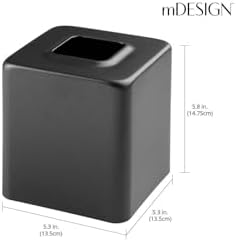 mDesign Stylish Tissue Box Cover