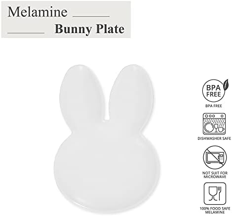 Factor Supreme - Easter Bunny Melamine Dinner Plate Set