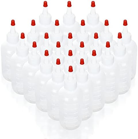 24 Pack Shanqian 6oz Squeeze Bottles