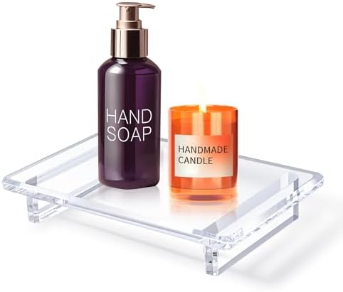 Acrylic Bathroom Counter Organizer
