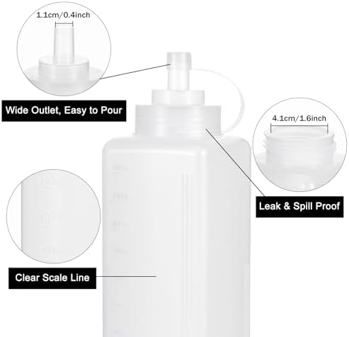 Sturdy Squeezer Bottle for Saucy Goodness - 27oz800ML