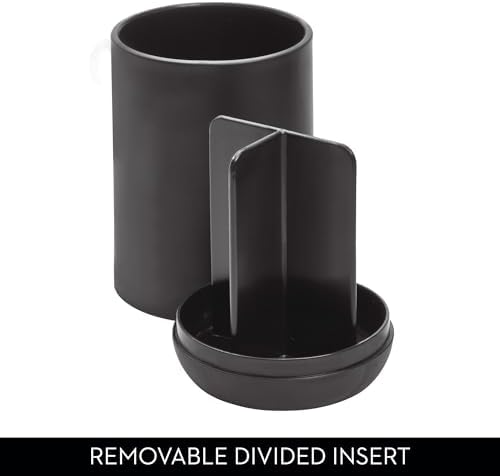 Elegant Compact Soft Aqua Toothbrush Holder