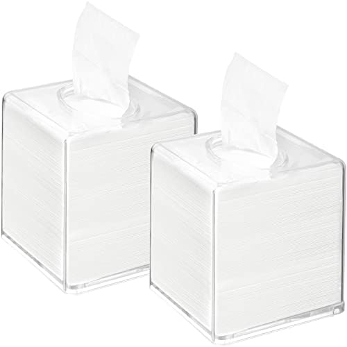 Yopay 2 Pack Square Tissue Dispenser Box