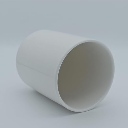 Modern Pure White Ceramic Handleless Mug