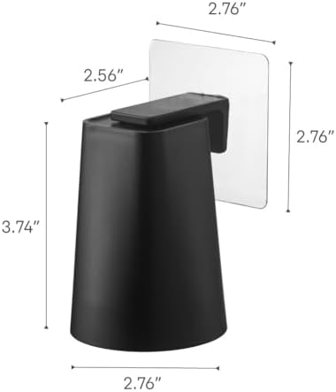 Exclusive Magnetic Wall-Mounted Tumbler for Efficient Hygiene
