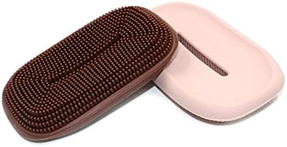 Unomor Silicone Soap Holder Dish Brush Drainage Tray