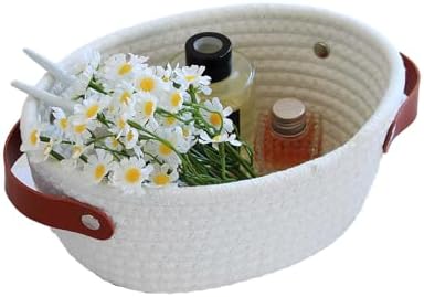 Versatile Woven Basket for Bathroom Storage