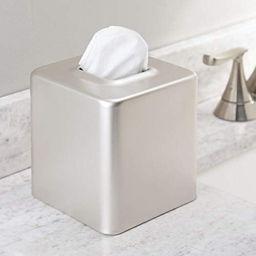 mDesign Steel Square Tissue Holder