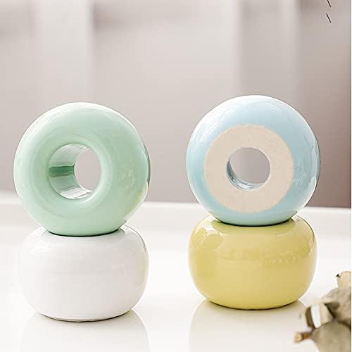 High-Quality Ceramics Toothbrush Holder Set White