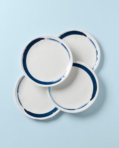 Lenox Blue Bay Melamine Dinner Plates Set of 4 - Durable Stylish