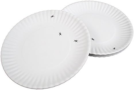 Elegant Melamine Dinner Plates Set