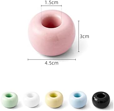 High-Quality Ceramics Toothbrush Holder Set White