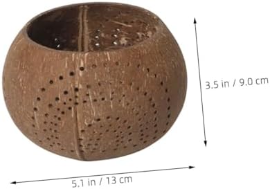 Coconuts Shell Candle Bowl