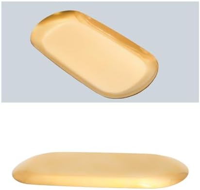 Elegant Pocoxll Vanity Trays Set - Gold Accent for Bathroom Kitchen