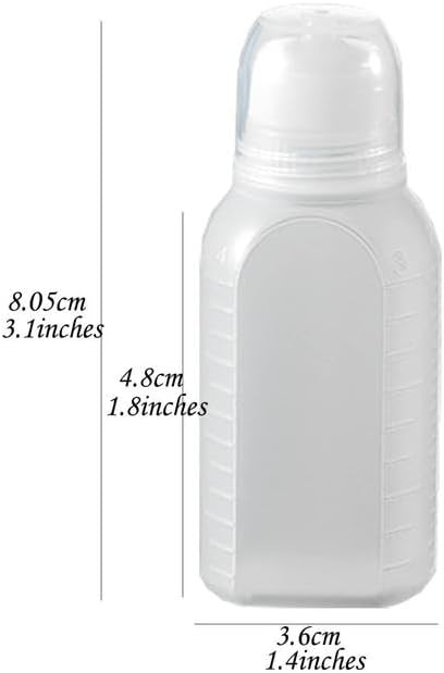 Portion Perfect Ketchup Dressing Squeeze Bottles 20-Pack with Silver Lid
