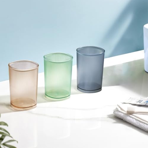 BieFuDan3 Pack Bath Delivery Holder Reusable Style Toothbrush Cup Holder