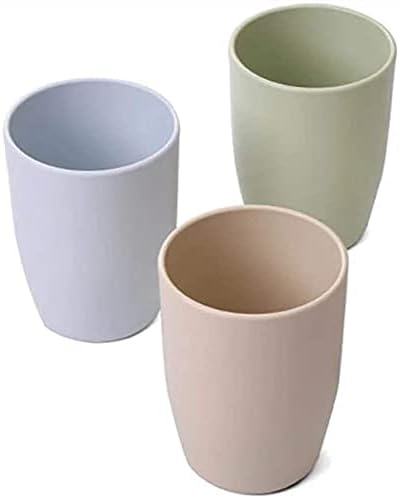 3 Pack ALINNA Reusable Toothbrush Cups BPA Free