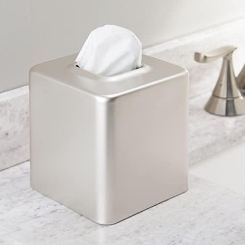 mDesign Steel Square Tissue Holder