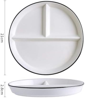 DINOSAUR DELIGHTS - CLAssy 8in Ceramic Plate for Balanced Meals