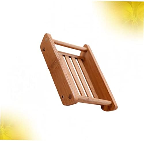 Stylish Bamboo Wooden Bath Drain Holder