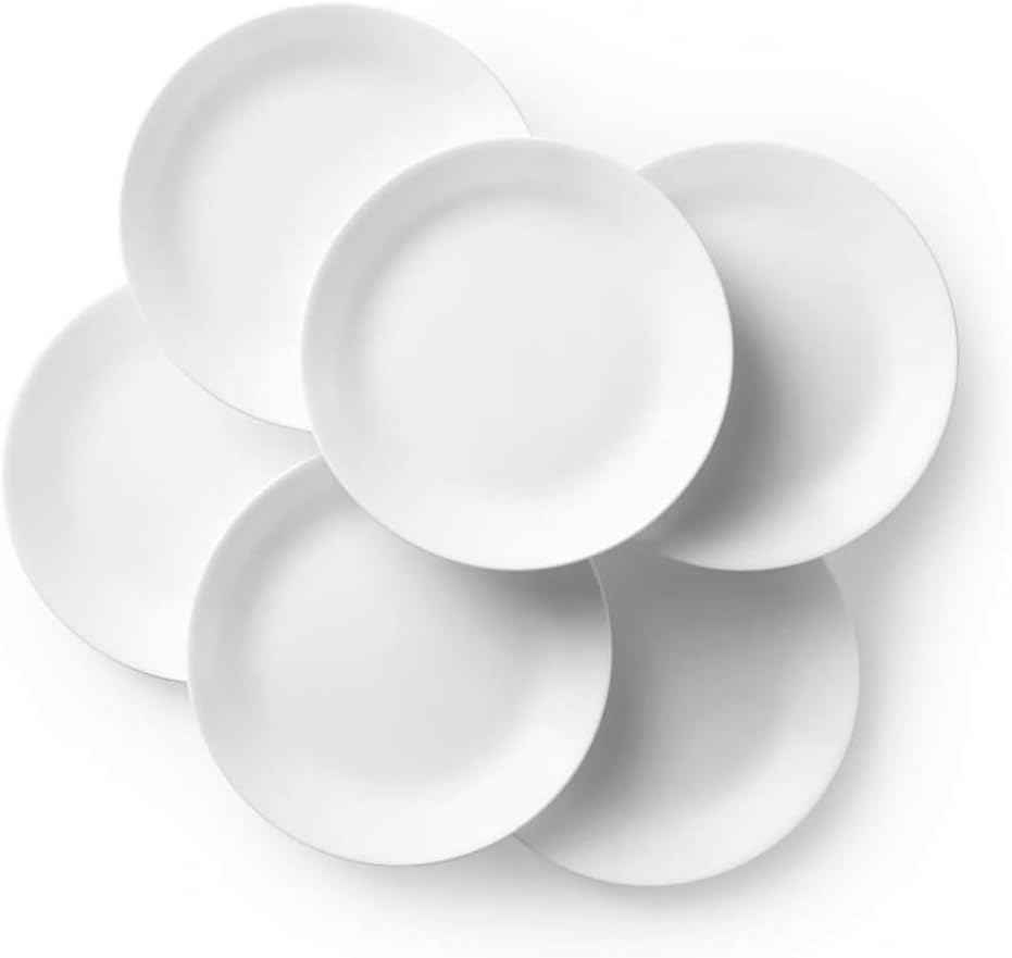Corelle Winter Frost White Dinner Plates Set 6 Piece 1