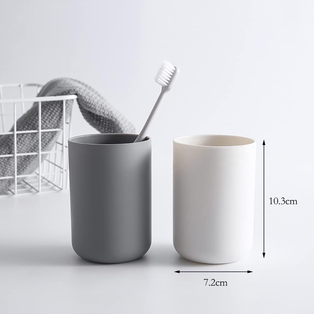 3-Piece Unbreakable Toothbrush Cup Holder