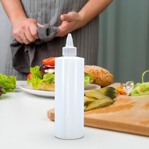 BrightFrom Squirt Bottle Set 12 oz Leak-Proof