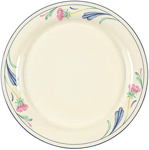 Lenox Poppies On Blue Dinner Plate