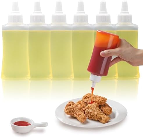 6-Piece Laughing Cow Squeeze Bottle Set