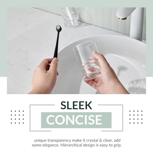 Premium Glass Toothbrush Holders