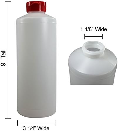 Sturdy 32 oz Condiment Squeeze Bottles