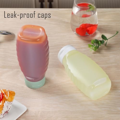 RAMFIYN 6-Pack Condiment Squeeze Bottles