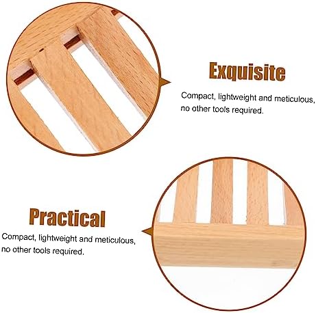 Simple Beech Wooden Soap Dish