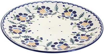 Blue Rose Polish Sunflower Dinner Plate 1