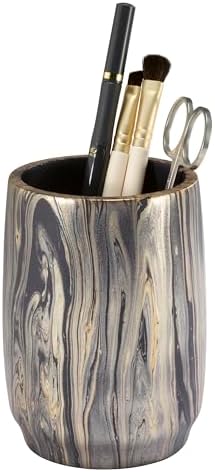 Nicole Miller Resin Tumbler BlackGold
