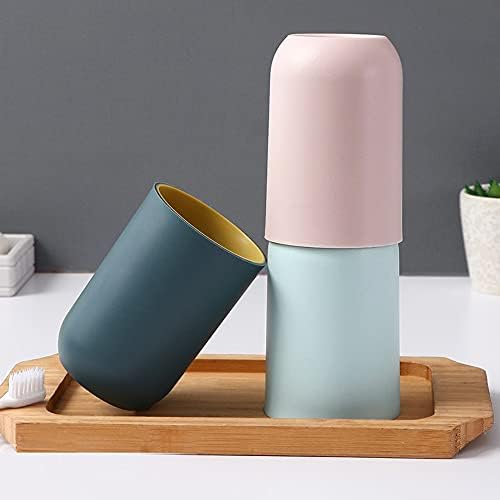4PCS Bathroom Tumbler Toothbrush Cup Holder Durable Eco-Friendly