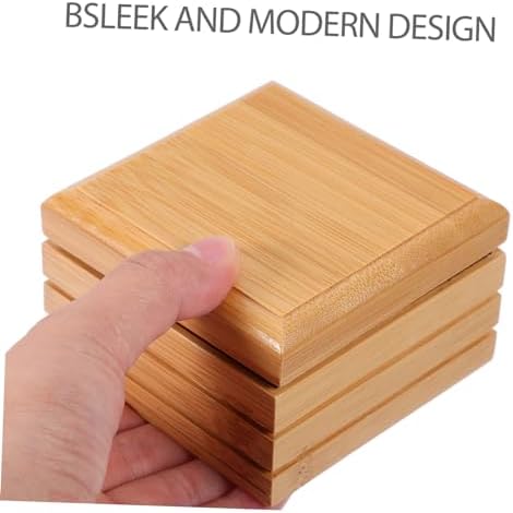 Natural Wood Soap Dish for Bathroom Kitchen Lightweight Stylish