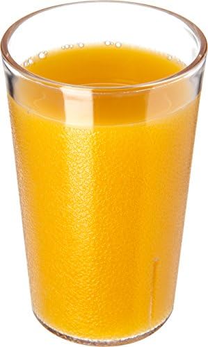 Carlisle Plastic Stackable Tumbler 95 oz Clear Party Use