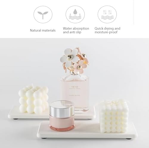 Natural Diatomite Coasters for the Bathroom