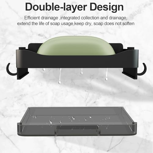 Space-Saving 2-Piece Soap Holders
