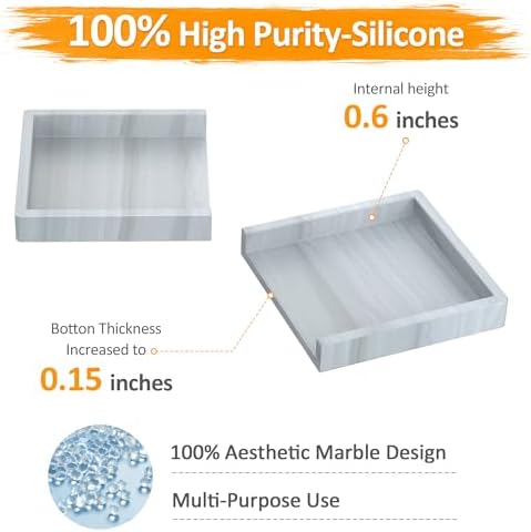 Shatterproof Silicone Toilet Tank Trays for Bathrooms