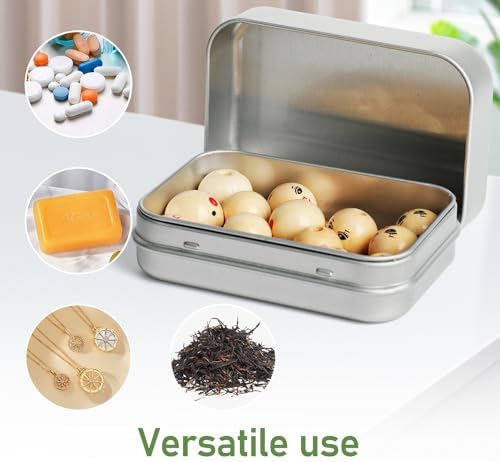 Two-Piece Aluminum Travel Soap Containers with Lid